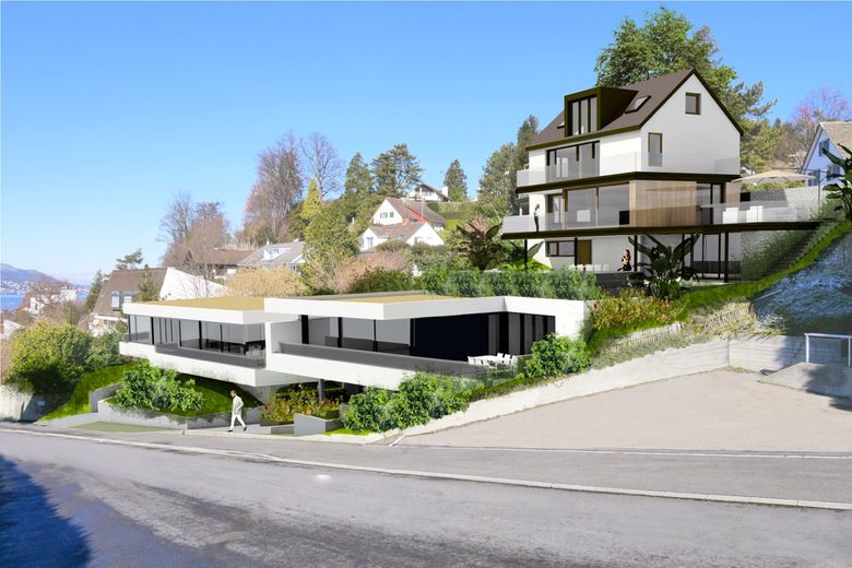 Immobilienmakler Zürich: Immobilie Aussenansicht C91 Herrliberg Steinrad Fineswissproperties 2