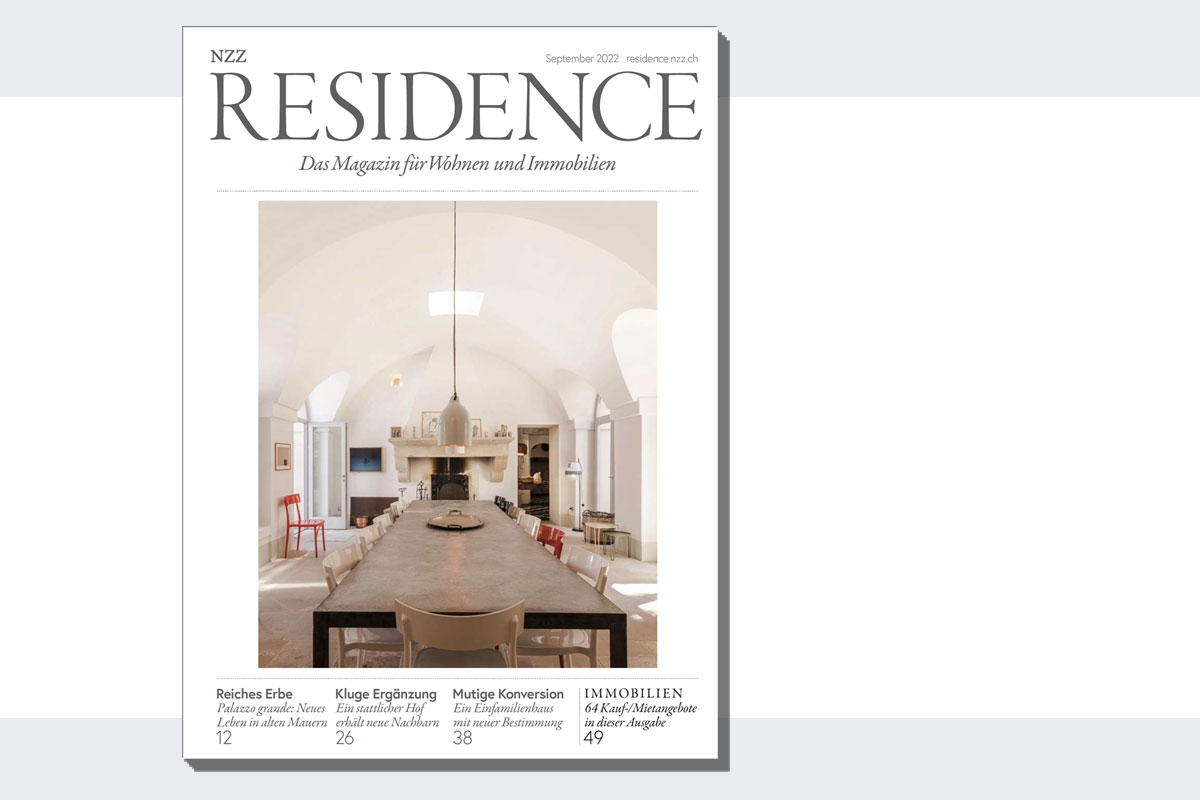 Link zu NZZ Residence Artikel