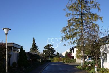 Der Lärchenweg mit seinen Bungalow-Häusern