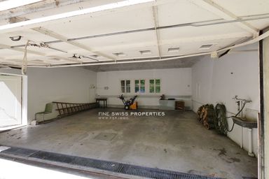 Blick in die Garage