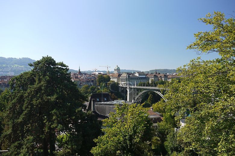 Ausblick auf die Stadt Bern
