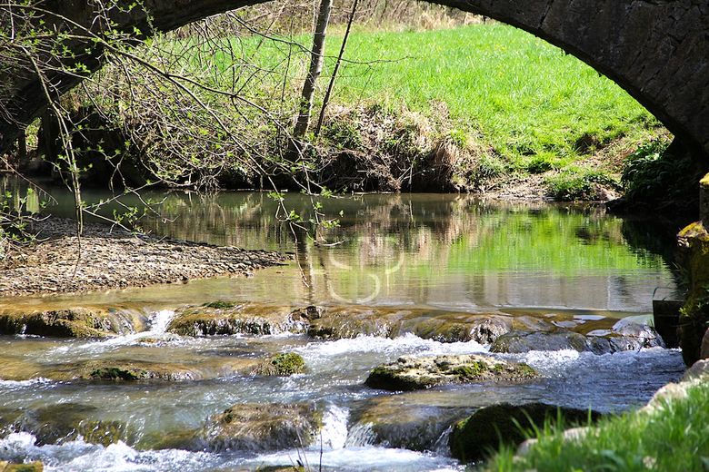 Zauberhaftes Spiel des Wassers