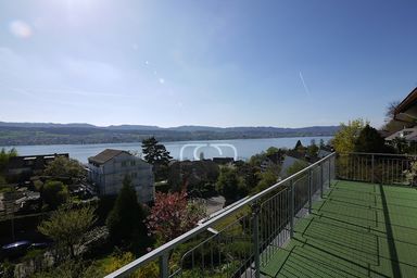Panorama-Ausblick von der Terrasse