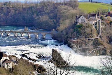 Blick auf den Rheinfall