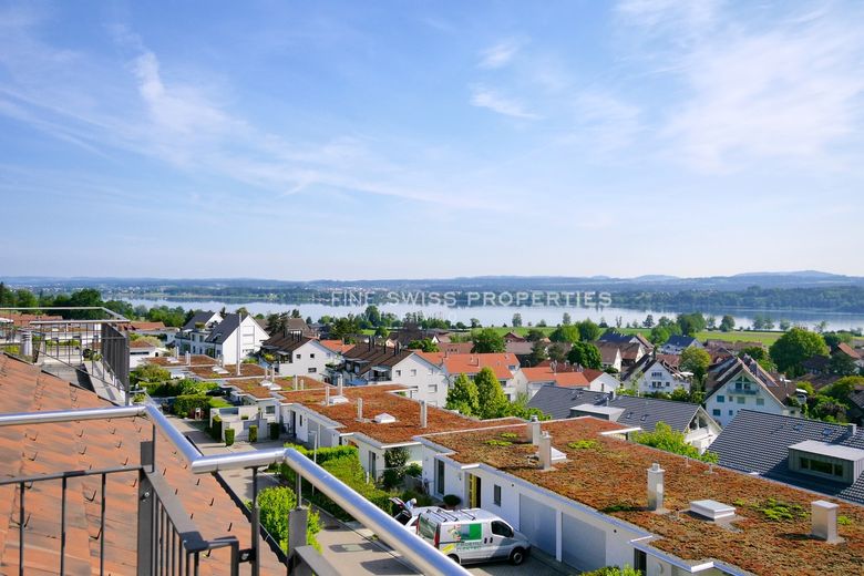 Unverbaubare Panorama-Aussicht auf den Greifensee