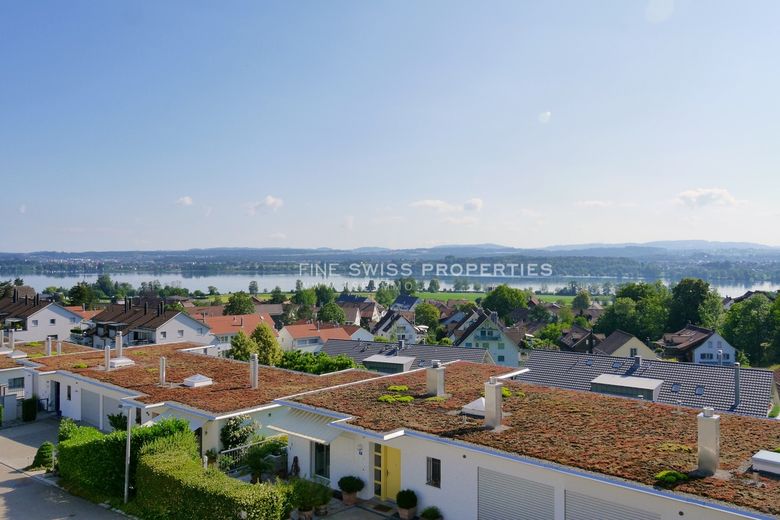 Unverbaubare Panorama-Aussicht auf den Greifensee