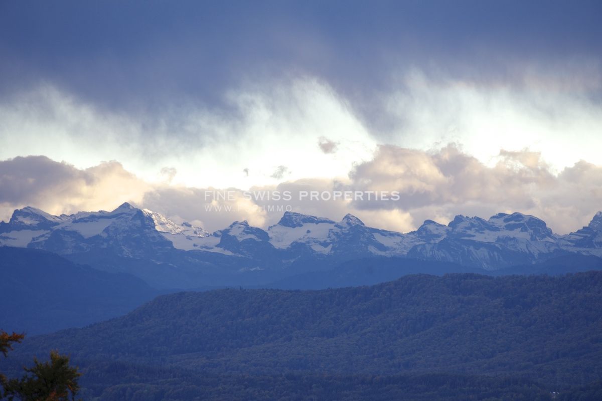 Aussicht in die Voralpen