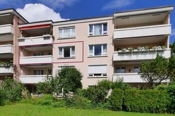 Ansicht der Wohnung von Südwesten