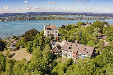 Schloss Salenstein aus der Vogelperspektive