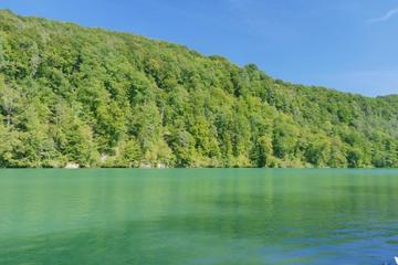 In nur 5 Gehminuten erreicht man den Rhein mit seinen idyllischen Badeplätzen