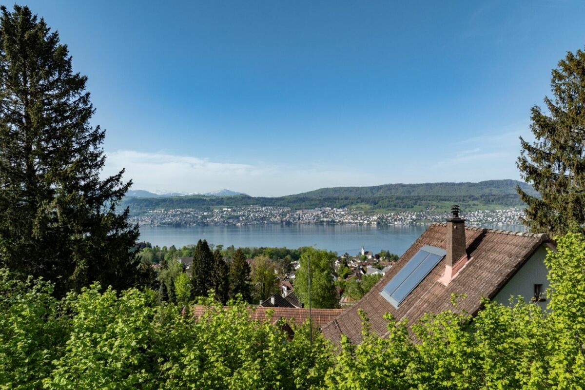 Aussicht vom obersten Punkt der Parzelle